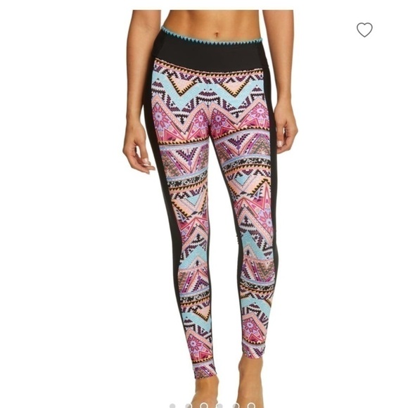Seafolly Aztec Tribal Leggings size small - Picture 1 of 7